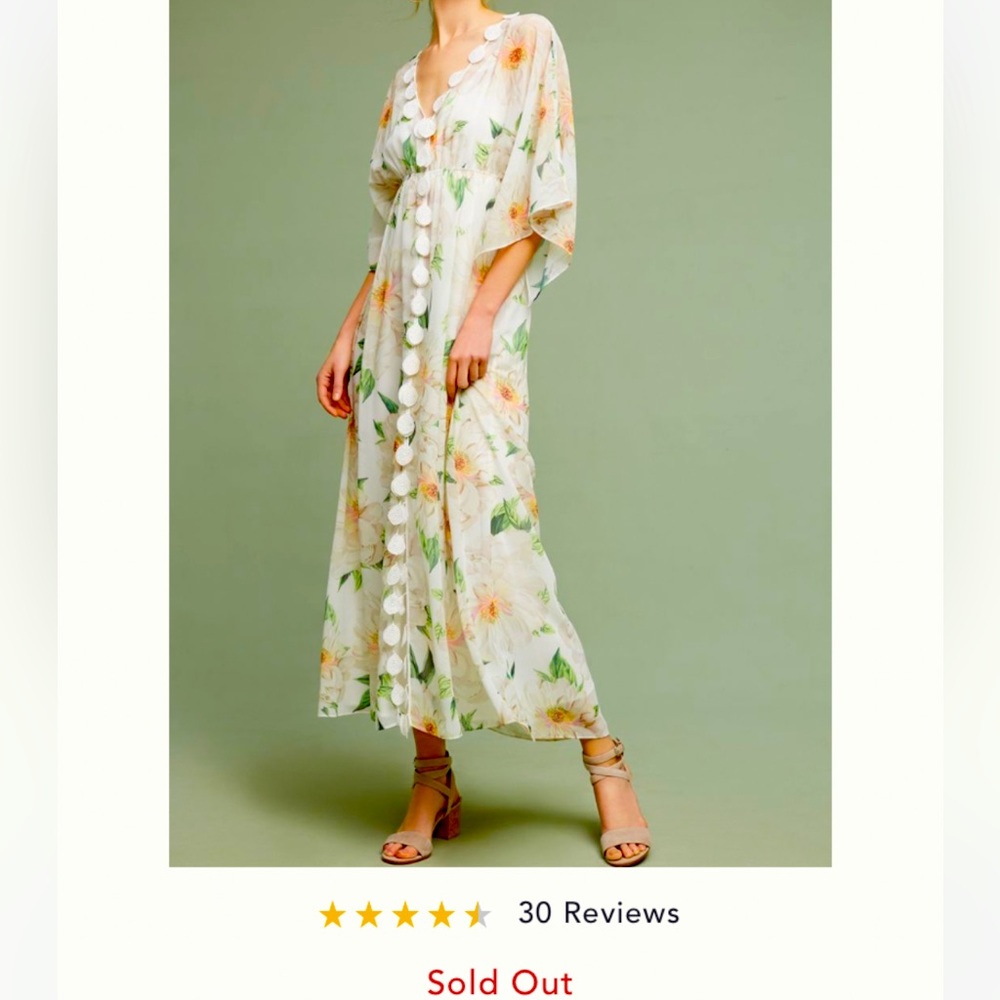 FARM Rio x Anthropologie Dhalia Dress. Size M